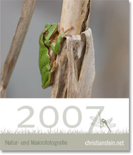 Deckblatt Naturfotografie-Kalender 2007 von christianstein.net