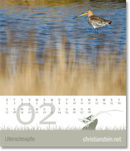Monat Februar des Naturfotografie-Kalenders 2009 von christianstein.net